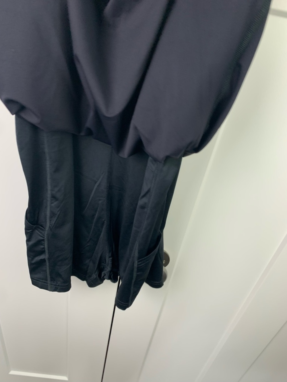 NWT Tommy John XL Tennis Athletic Dress Black Shorts Athleisure - Picture 6 of 9